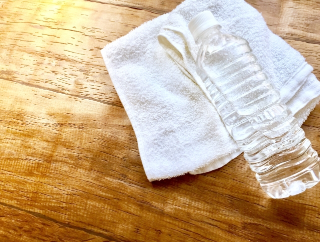 運動時には水分補給