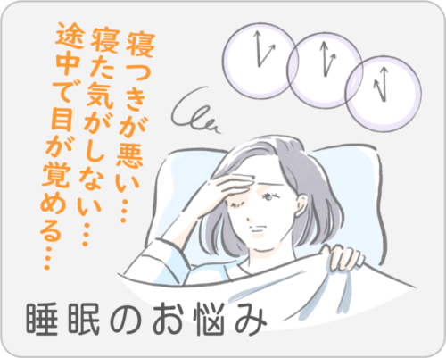 睡眠の悩み